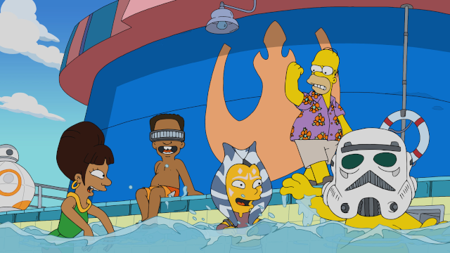 Click to watch 'Murder, She Boat' (popup) The Simpsons